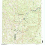 United States Geological Survey Bear Mountain, AZ (1997, 24000-Scale) digital map