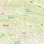 United States Geological Survey Bear Mountain, AZ (1997, 24000-Scale) digital map