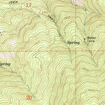 United States Geological Survey Bear Mountain, CA (1966, 24000-Scale) digital map