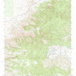 United States Geological Survey Bear Mountain, CA (1992, 24000-Scale) digital map