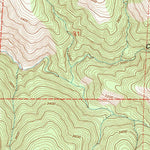 United States Geological Survey Bear Mountain, CA (1992, 24000-Scale) digital map