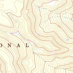 United States Geological Survey Bear Mountain, CO (1964, 24000-Scale) digital map