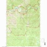 United States Geological Survey Bear Mountain, ID (1994, 24000-Scale) digital map