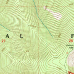 United States Geological Survey Bear Mountain, ID (1994, 24000-Scale) digital map