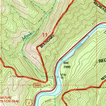United States Geological Survey Bear Mountain, ID (1994, 24000-Scale) digital map
