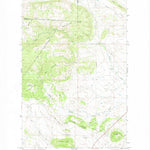 United States Geological Survey Bear Mountain, MT (1971, 24000-Scale) digital map