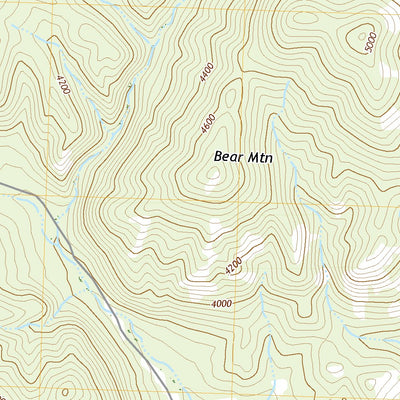 United States Geological Survey Bear Mountain, MT (2020, 24000-Scale) digital map