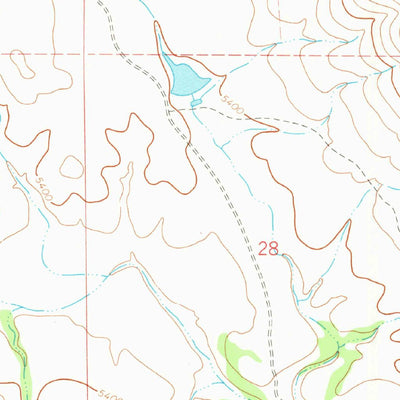 United States Geological Survey Bear Mountain, NM (1965, 24000-Scale) digital map