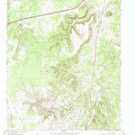 United States Geological Survey Bear Mountain, TX (1966, 24000-Scale) digital map