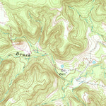 United States Geological Survey Bear Mountain, TX (1966, 24000-Scale) digital map