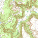 United States Geological Survey Bear Mountain, TX (1966, 24000-Scale) digital map