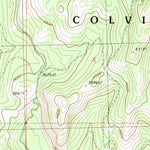 United States Geological Survey Bear Mountain, WA (1988, 24000-Scale) digital map