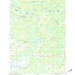 United States Geological Survey Bear Point, MI-WI (1982, 24000-Scale) digital map
