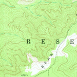 United States Geological Survey Bear Ridge, AZ (1977, 24000-Scale) digital map
