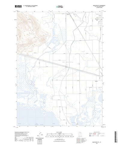 United States Geological Survey Bear River City, UT (2023, 24000-Scale) digital map