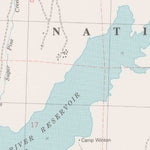 United States Geological Survey Bear River Reservoir, CA (V1, 1979) digital map