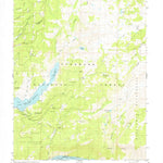 United States Geological Survey Bear River Reservoir, CA (V2, 1979) digital map