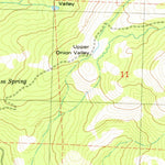 United States Geological Survey Bear River Reservoir, CA (V2, 1979) digital map