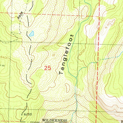 United States Geological Survey Bear River Reservoir, CA (V2, 1979) digital map