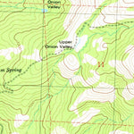 United States Geological Survey Bear River Reservoir, CA (V3, 1979) digital map