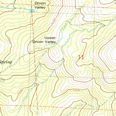 United States Geological Survey Bear River Reservoir, CA (V4, 1979) digital map