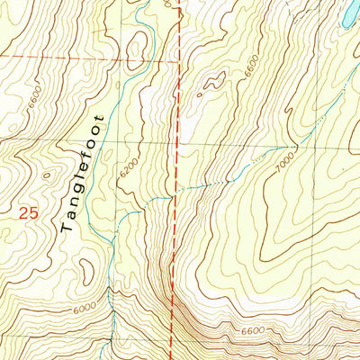 United States Geological Survey Bear River Reservoir, CA (V4, 1979) digital map