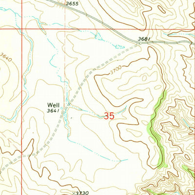United States Geological Survey Bear Skull Mountain, MT (1970, 24000-Scale) digital map