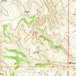 United States Geological Survey Bear Skull Mountain, MT (1970, 24000-Scale) digital map