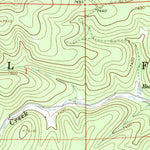 United States Geological Survey Bear Spring, NM (1965, 24000-Scale) digital map
