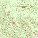 United States Geological Survey Bear Spring, NM (1965, 24000-Scale) digital map