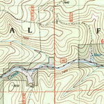 United States Geological Survey Bear Spring, NM (2004, 24000-Scale) digital map