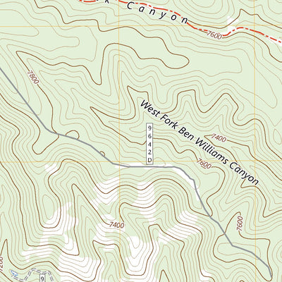 United States Geological Survey Bear Spring, NM (2023, 24000-Scale) digital map