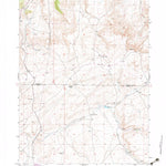 United States Geological Survey Bear Spring, WY (1951, 24000-Scale) digital map