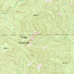 United States Geological Survey Bear Springs Peak, NM (1970, 24000-Scale) digital map