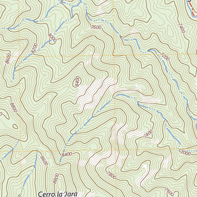 United States Geological Survey Bear Springs Peak, NM (2023, 24000-Scale) digital map