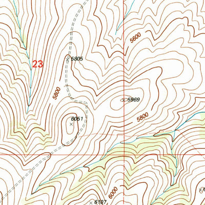 United States Geological Survey Bear Trap Creek, MT (2000, 24000-Scale) digital map