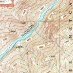 United States Geological Survey Bear Trap Creek, MT (2000, 24000-Scale) digital map