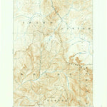 United States Geological Survey Bear Valley, ID (1891, 125000-Scale) digital map
