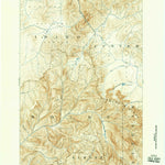 United States Geological Survey Bear Valley, ID (1893, 125000-Scale) digital map