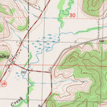 United States Geological Survey Bear Valley, WI (1983, 24000-Scale) digital map