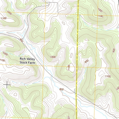 United States Geological Survey Bear Valley, WI (2013, 24000-Scale) digital map
