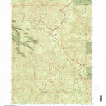 United States Geological Survey Bearbones Mountain, OR (1997, 24000-Scale) digital map