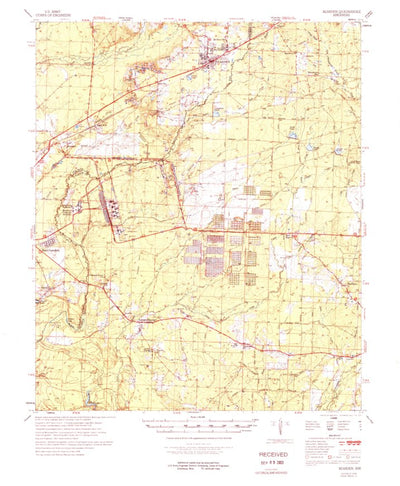 United States Geological Survey Bearden, AR (1978, 62500-Scale) digital map