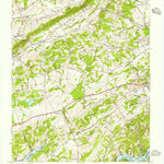 United States Geological Survey Bearden, TN (1953, 24000-Scale) digital map