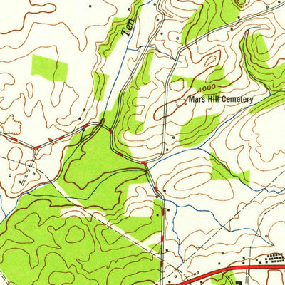 United States Geological Survey Bearden, TN (1953, 24000-Scale) digital map