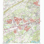 United States Geological Survey Bearden, TN (1978, 24000-Scale) digital map