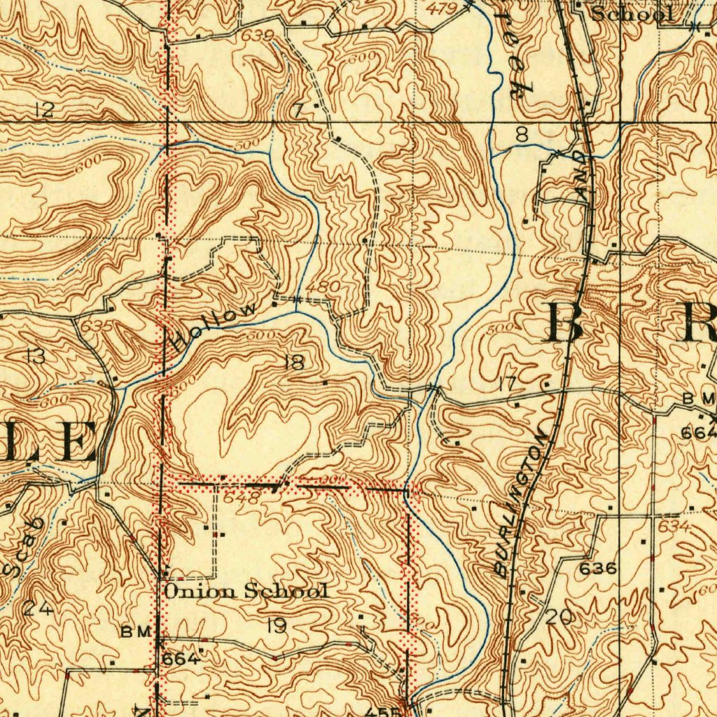 Beardstown, IL (1926, 62500Scale) Map by United States Geological