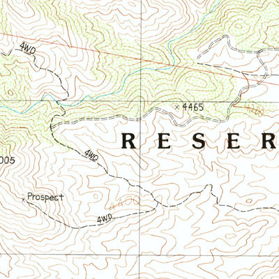 United States Geological Survey Beargrass Basin, AZ (1989, 24000-Scale) digital map
