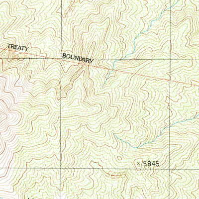 United States Geological Survey Beargrass Basin, AZ (1989, 24000-Scale) digital map