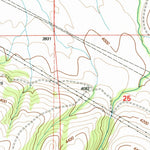 United States Geological Survey Bearmouth, MT (1996, 24000-Scale) digital map